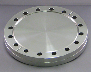 FLANGE-BLANK, 6.00 NONROTATABLE, CONFLAT STAINLESS STEEL