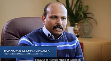 Denton Vacuum engineer, Ravindranath Viswan, PhD