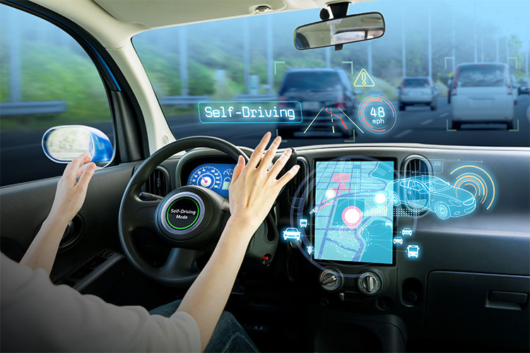 Autonomous car utilizing VCSELs technology